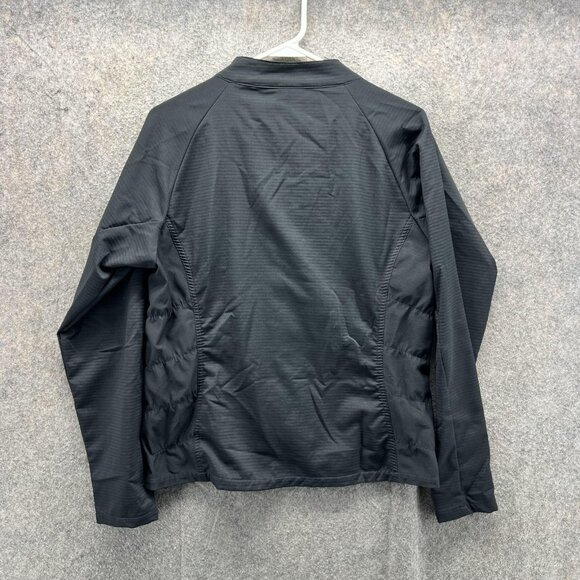 Nike Jacket Youth Medium Black FitDry Running Full Zip Lightweight Training - Picture 2 of 10